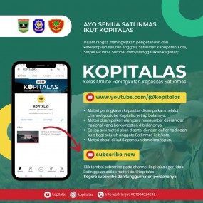 Peningkatan Kapasitas Satlinmas Melalui Kegiatan KOPITALAS